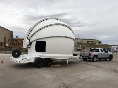 Mobile dome store